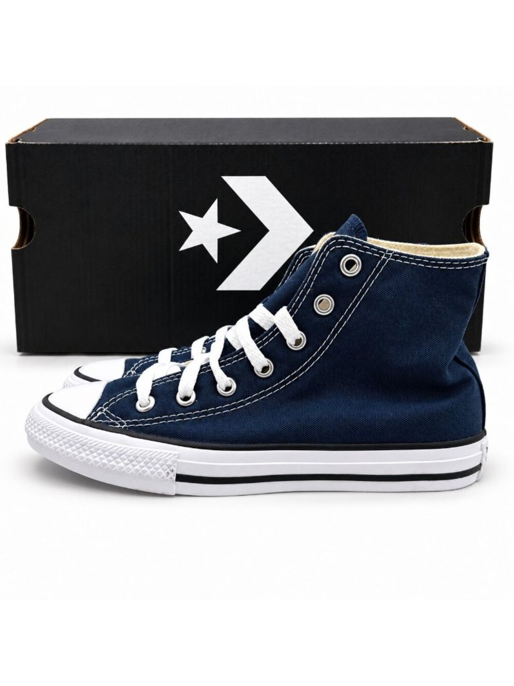 Converse Chuck Taylor All Star CTAS High Top  3J233 Youth Kids 3 Navy
